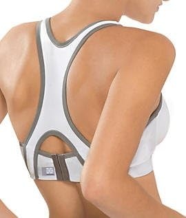 image:imageNatori Womens Power Yogi High Impact Underwire Racerback Sport BraWhiteGrey