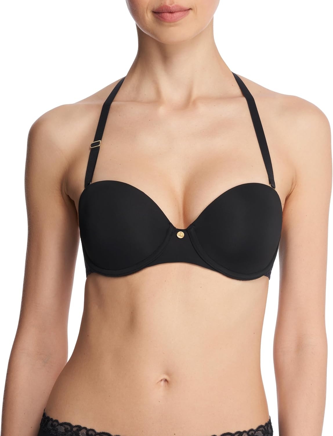 image:imageNatori Womens Pure Luxe Strapless Contour UnderwireBlack