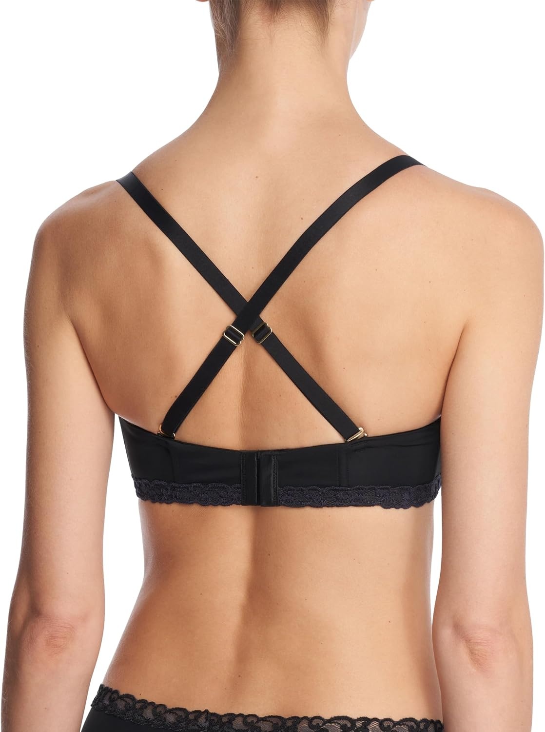 image:imageNatori Womens Pure Luxe Strapless Contour UnderwireBlack