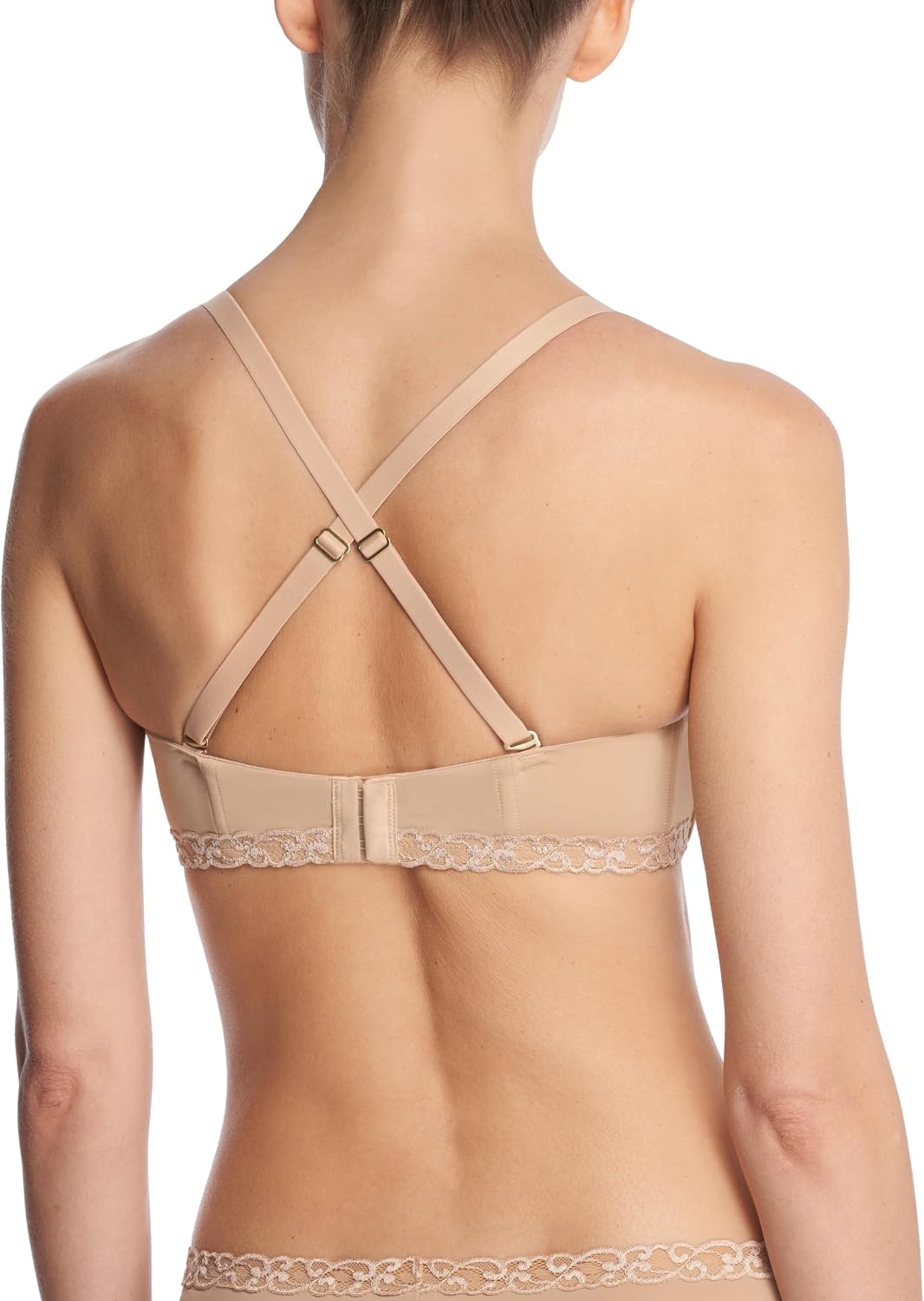image:imageNatori Womens Pure Luxe Strapless Contour UnderwireCaf