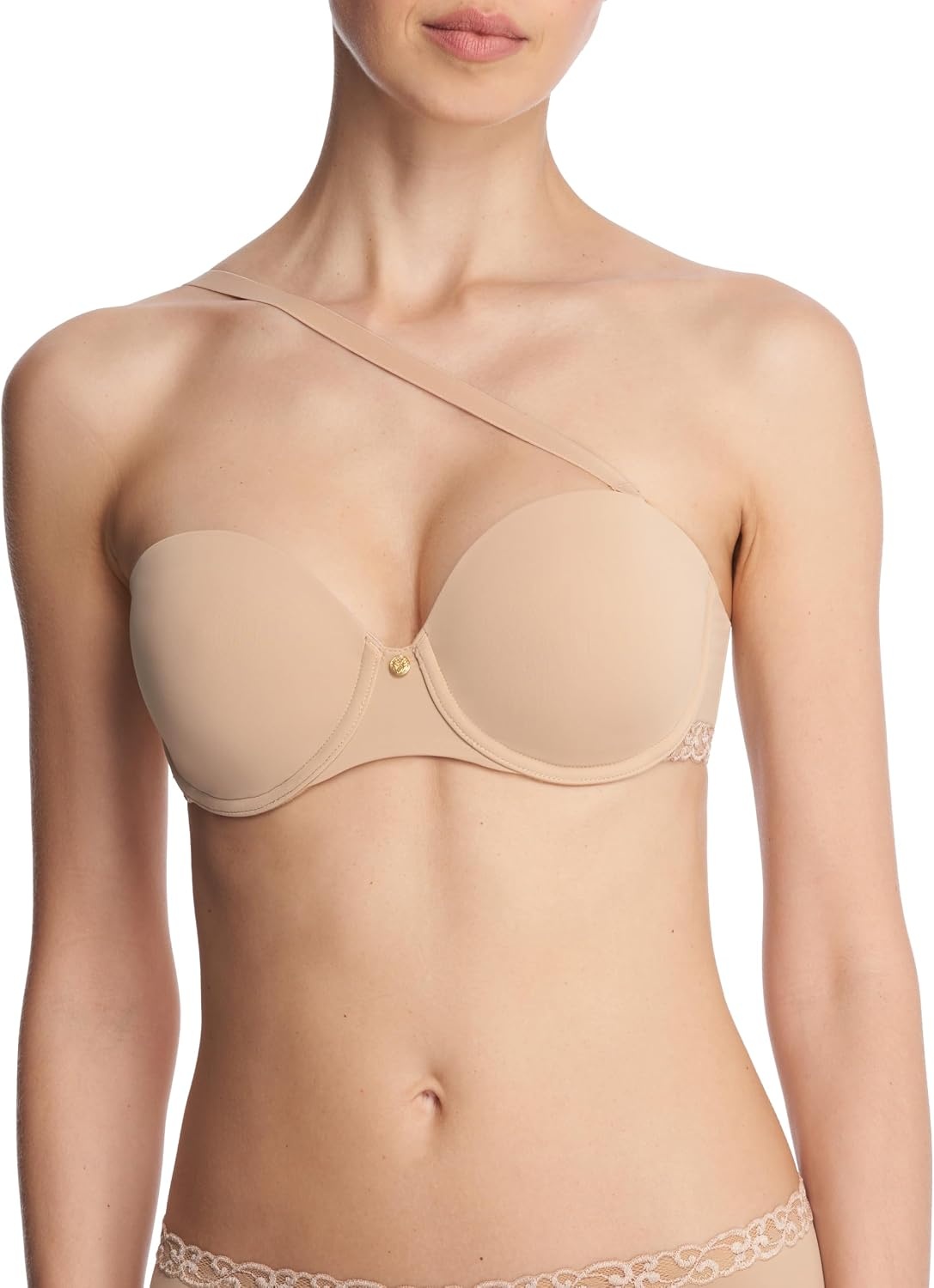 image:imageNatori Womens Pure Luxe Strapless Contour UnderwireCaf