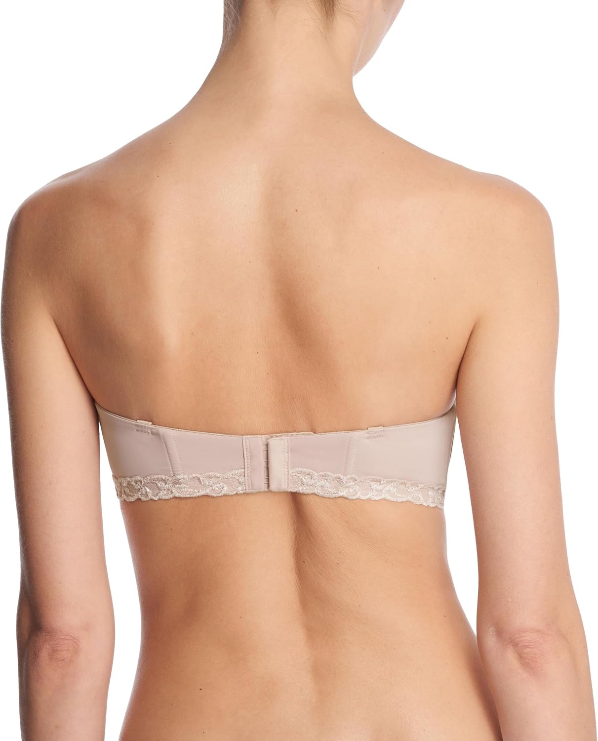 image:imageNatori Womens Pure Luxe Strapless Contour UnderwireRose BeigePink Pearl