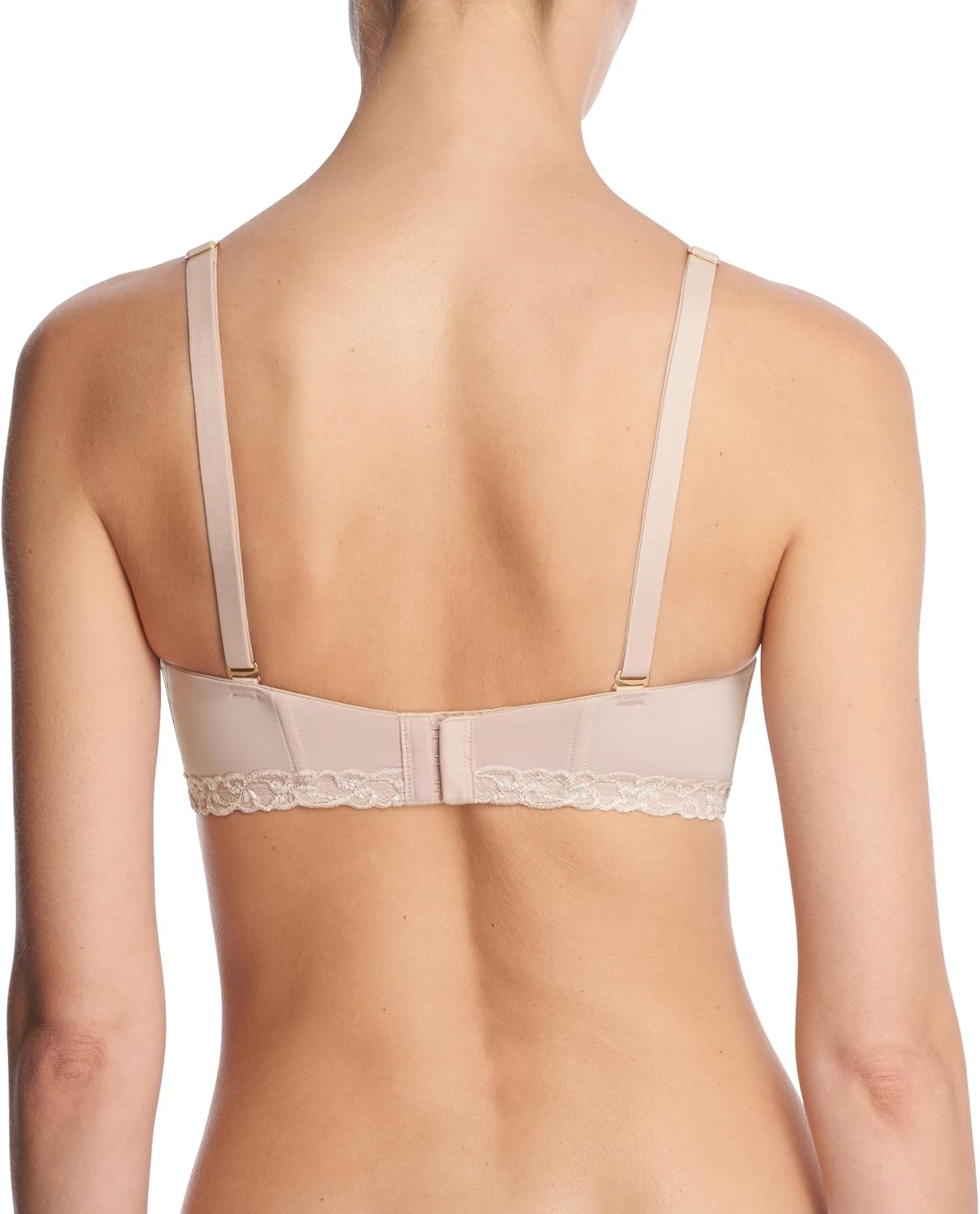 image:imageNatori Womens Pure Luxe Strapless Contour UnderwireRose BeigePink Pearl