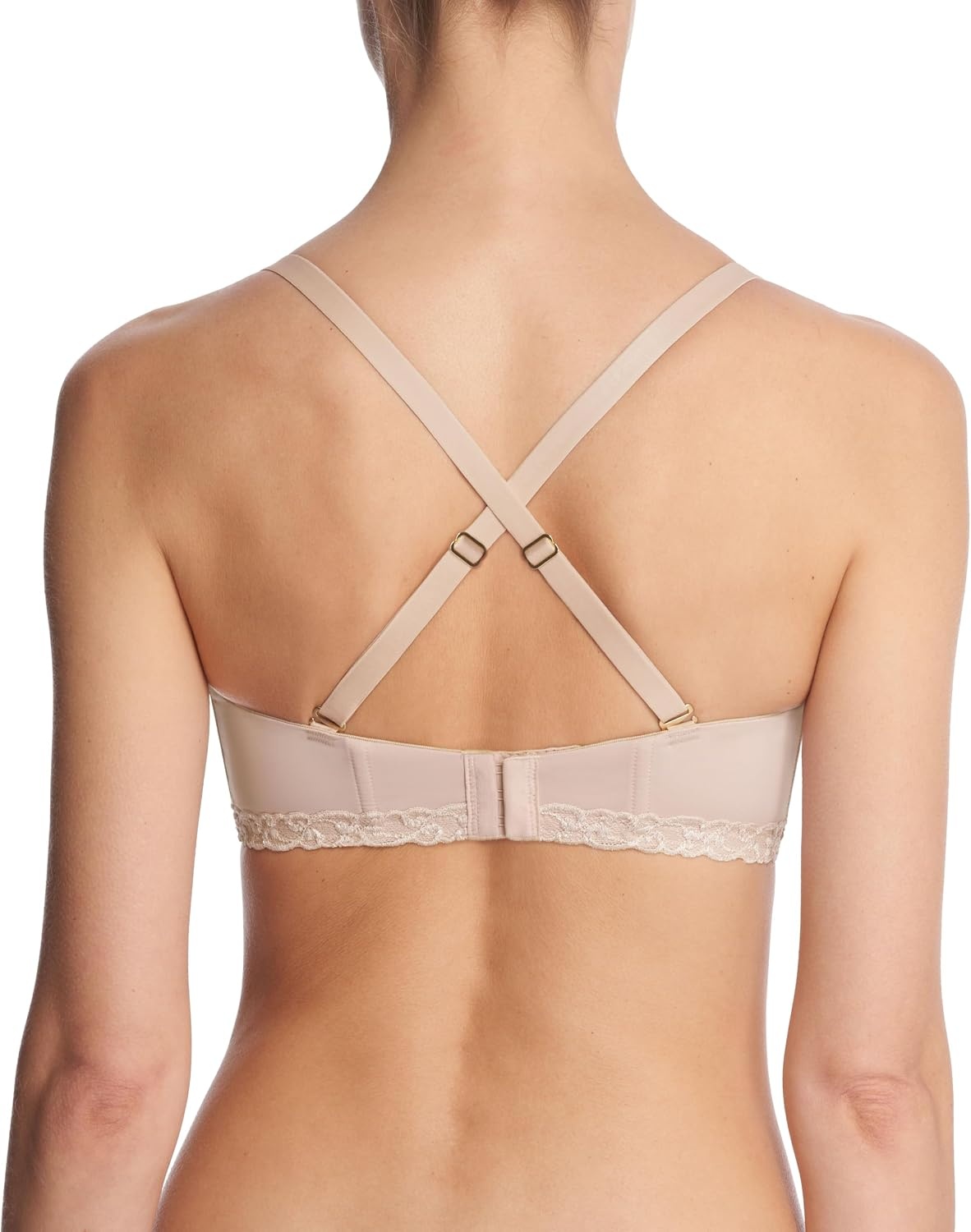 image:imageNatori Womens Pure Luxe Strapless Contour UnderwireRose BeigePink Pearl
