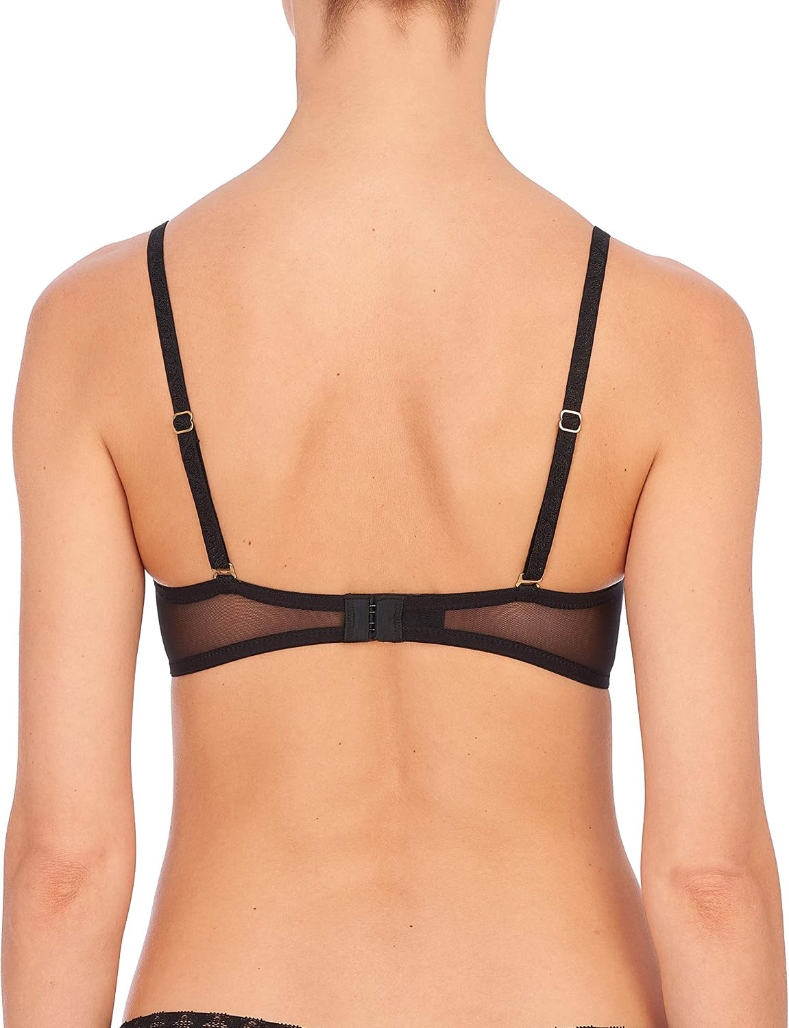 image:imageNatori Womens Sheer Convertible Ultra Light Contour Plunge BraBlack