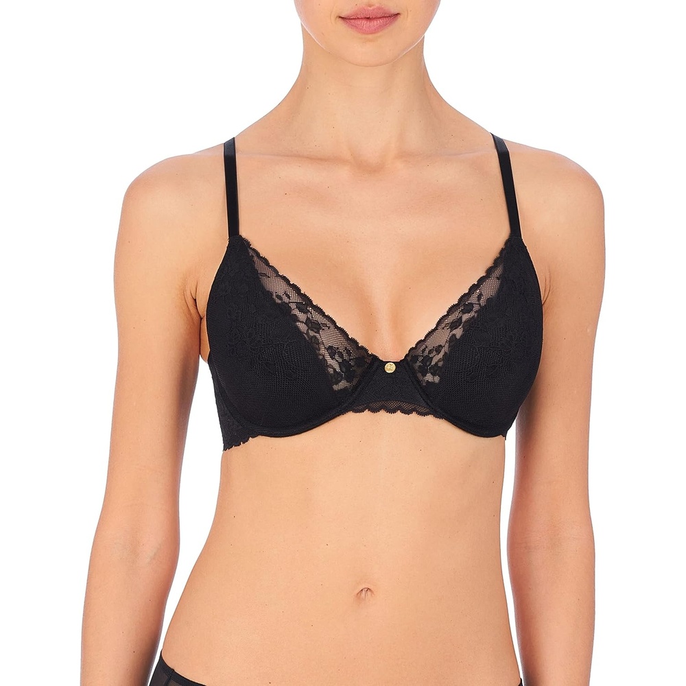 image:imageNatori Womens Cherry Blossom Convertible Spacer BraBlack