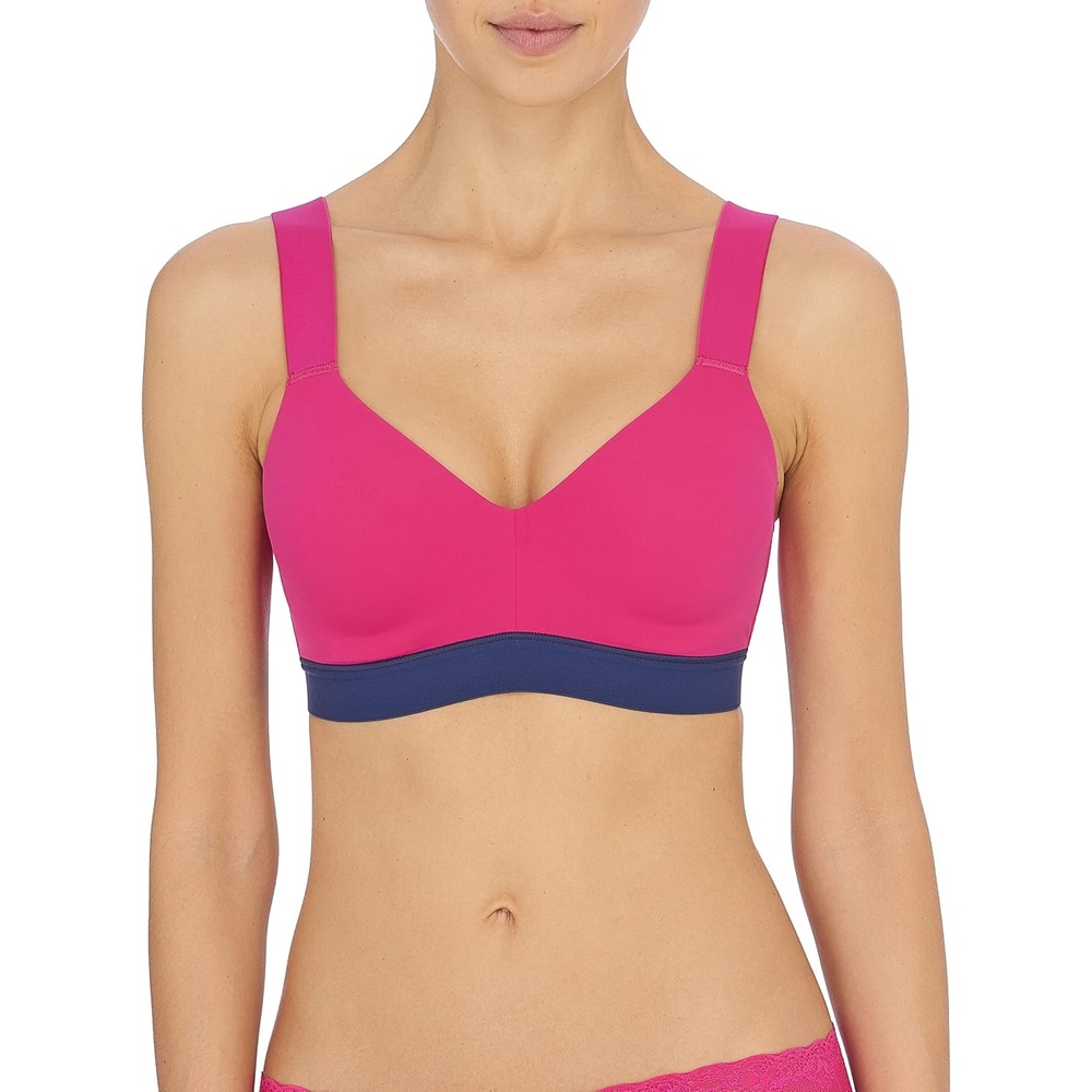 image:imageNatori Womens Dynamic Convertible Contour Sport BraBerry FizzEvening Sky
