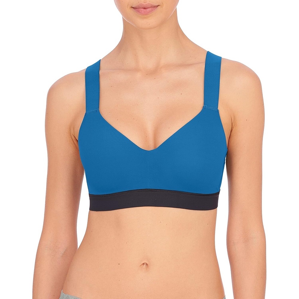 image:imageNatori Womens Dynamic Convertible Contour Sport BraImperial BlueBlack