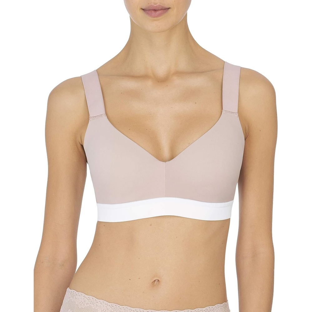 image:imageNatori Womens Dynamic Convertible Contour Sport BraRose BeigeWarm White