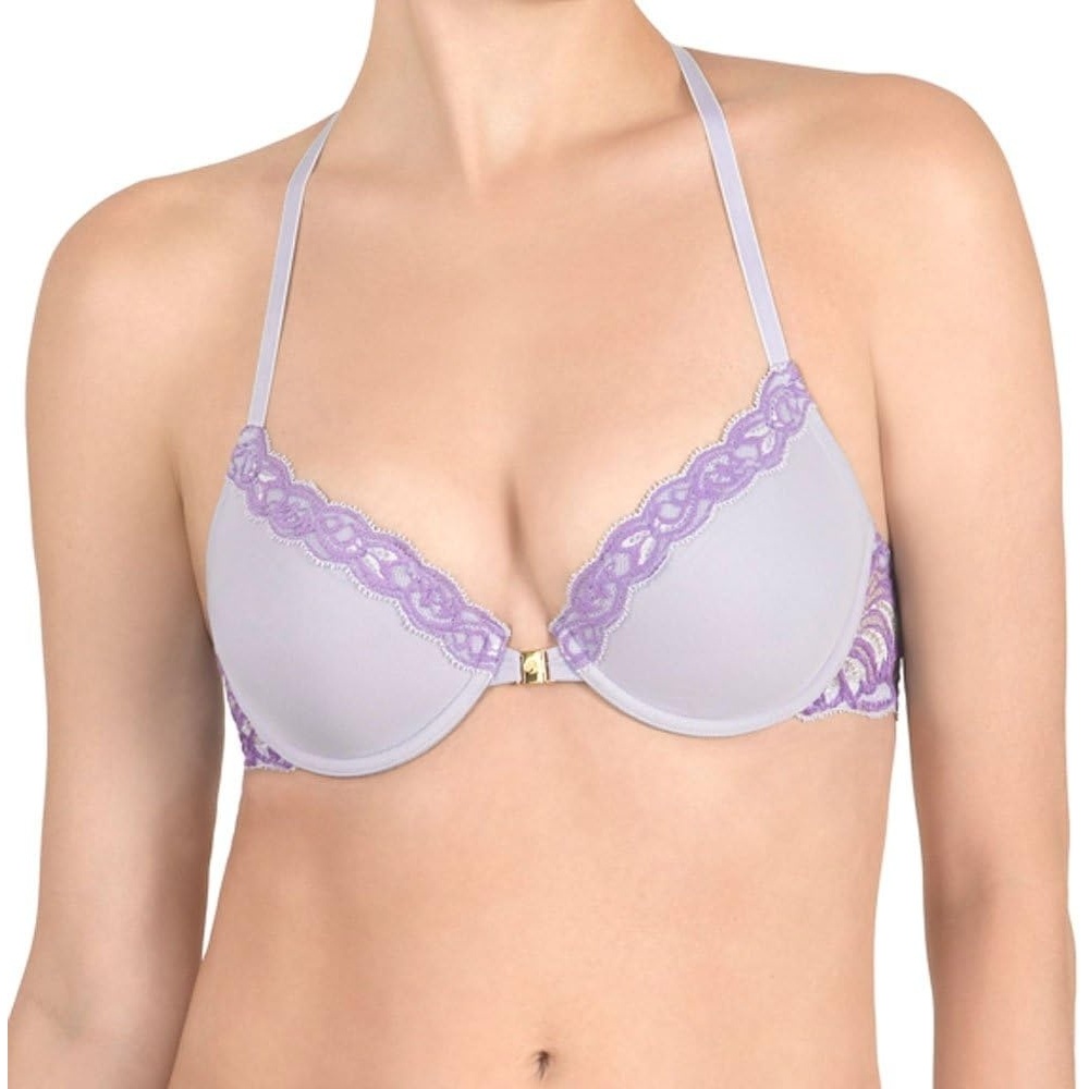 image:imageNatori Womens Feathers Front Close TBackPale BluePassion Purple
