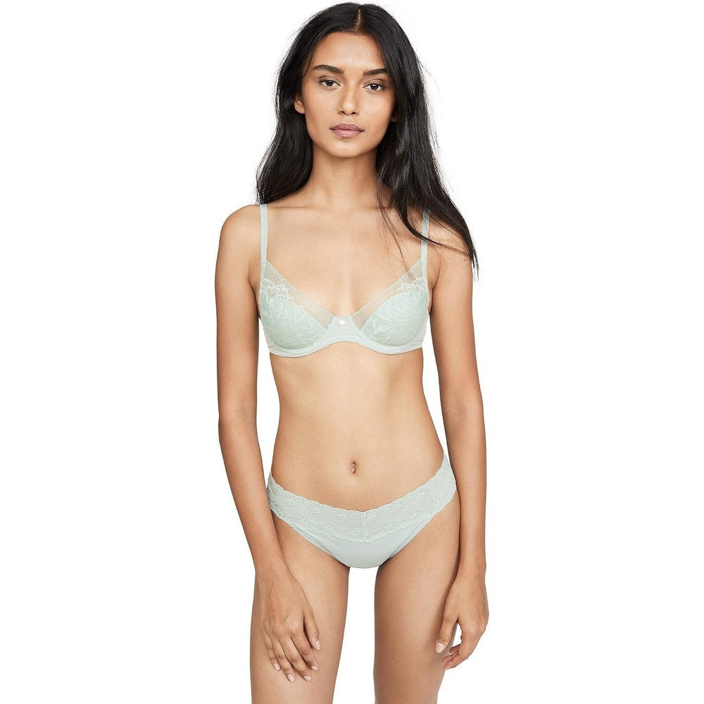 image:imageNatori Womens Flora Contour UnderwireAqua Grey