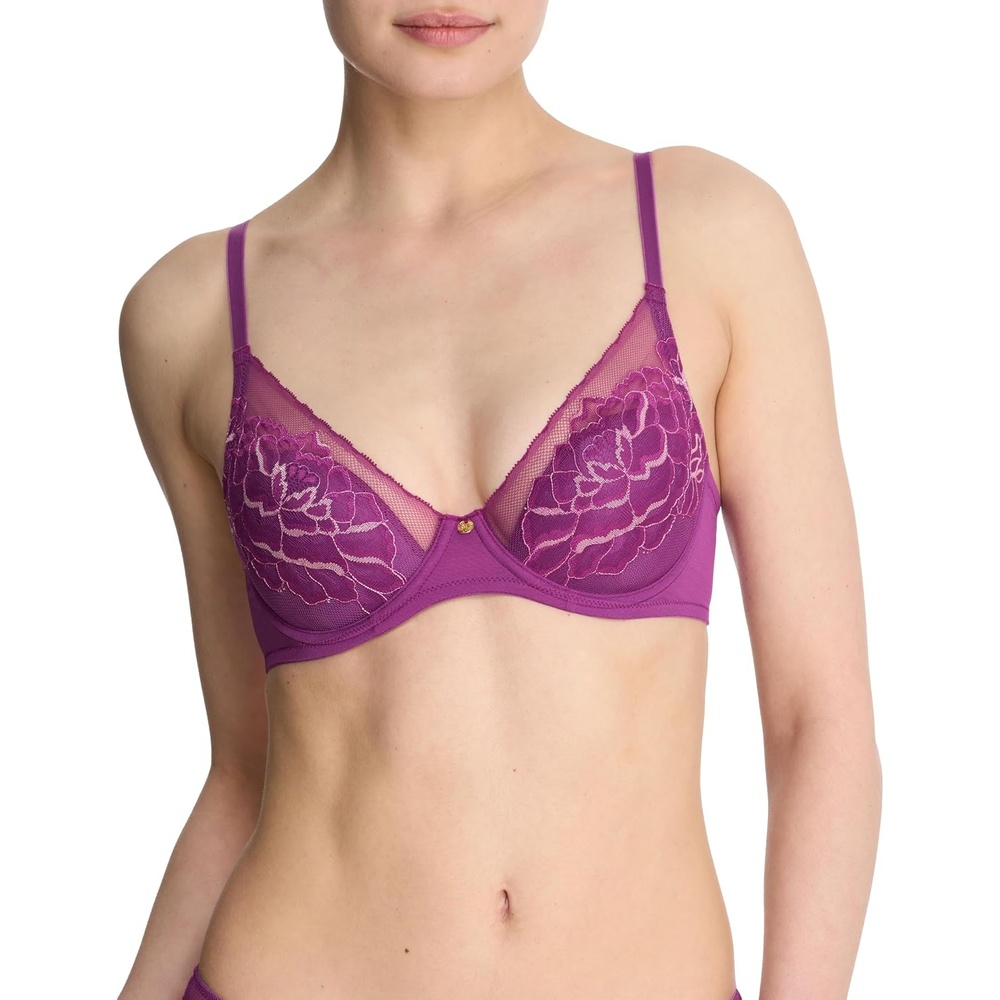 image:imageNatori Womens Flora Contour UnderwireBright Grape Soft Blush