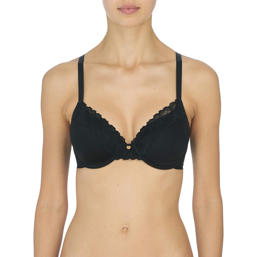 image:imageNatori Womens Hidden Glamour FullFit Contour Underwire BraBlack