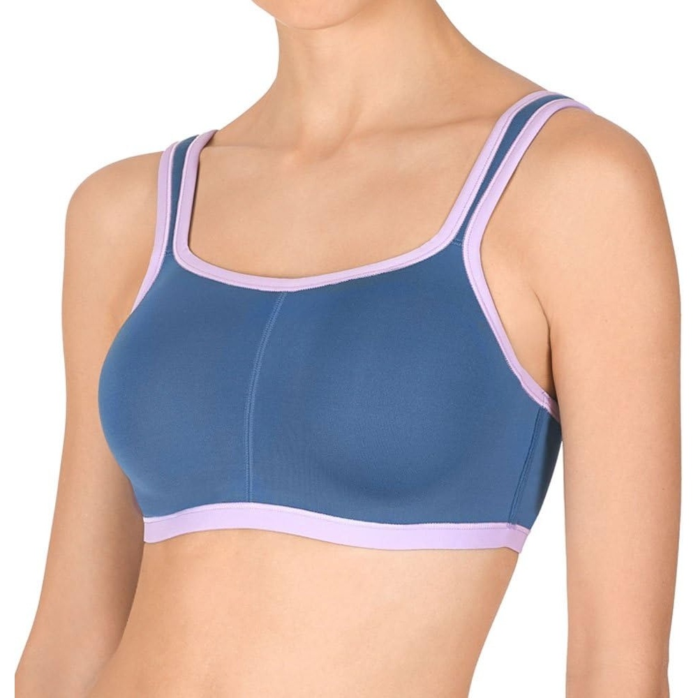 image:imageNatori Womens Natori Yogi Contour Convertible Sports BraBerry BlueLight Periwinkle