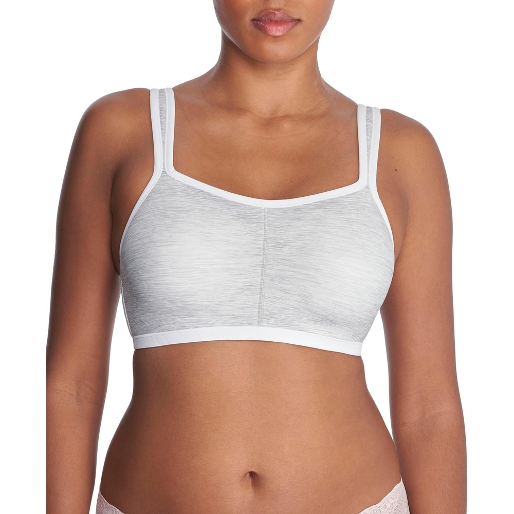 image:imageNatori Womens Natori Yogi Contour Convertible Sports BraFeather GreyWhite