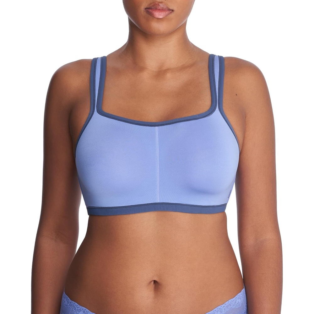 image:imageNatori Womens Natori Yogi Contour Convertible Sports BraFrench BlueNight Blue