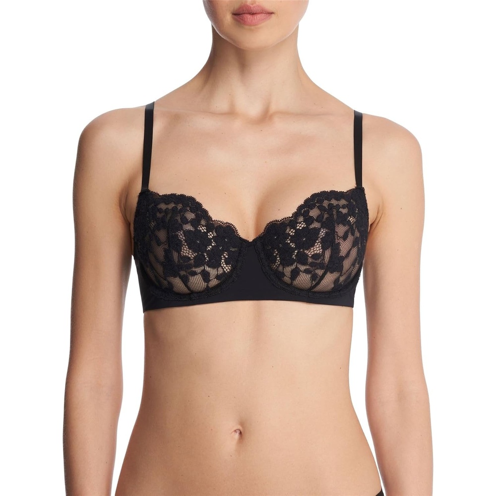 image:imageNatori Womens Plush Romance Balconette UnderwireBlack