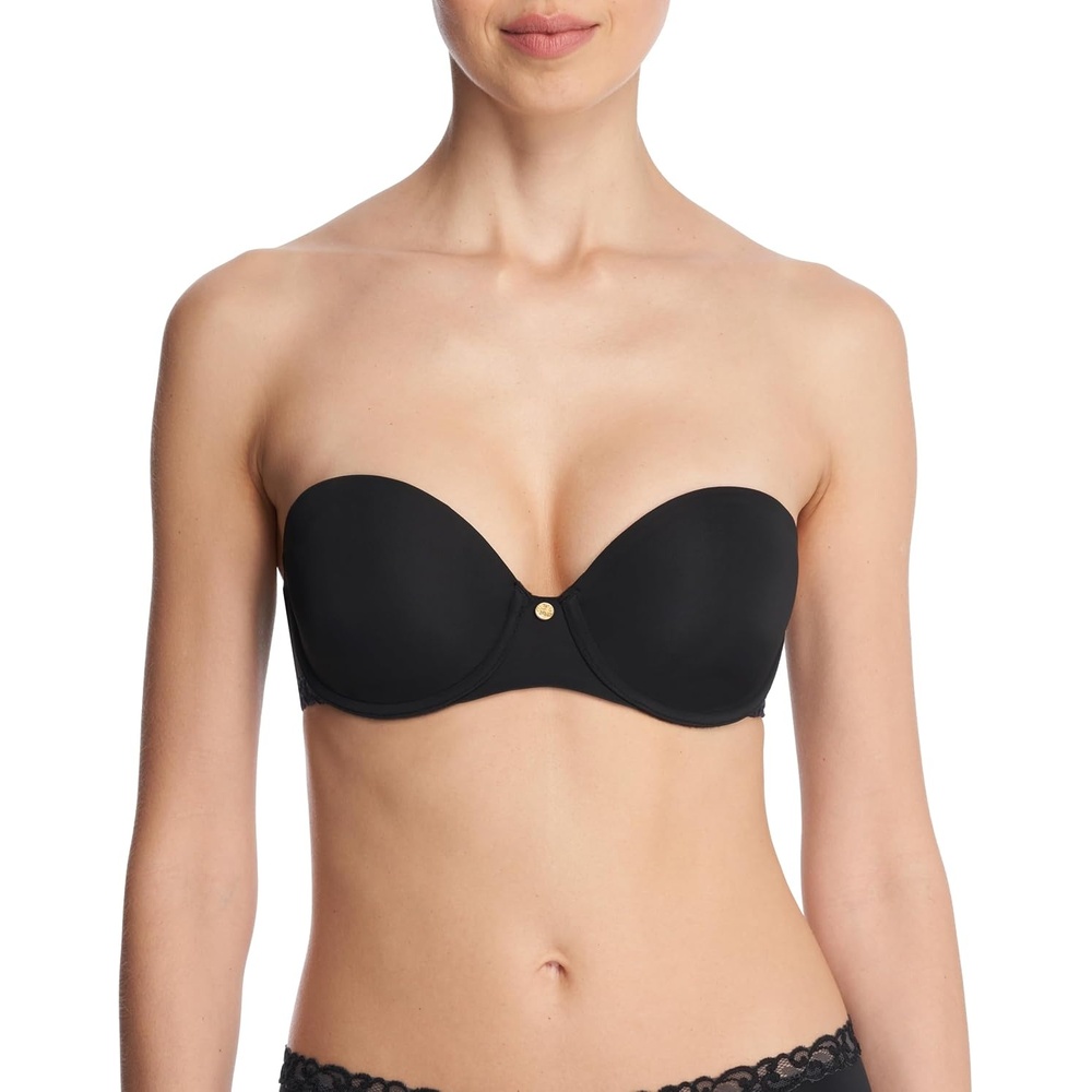 image:imageNatori Womens Pure Luxe Strapless Contour UnderwireBlack