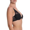 Natori Women’s Cherry Blossom Convertible Contour Bra(Black)