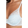 Natori Women’s Flora Contour Underwire(Baby Blue)