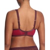 Natori Women’s Natori Yogi Contour Convertible Sports Bra(Crushed Velvet/Vino)