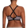 Natori Women’s Natori Yogi Contour Convertible Sports Bra(Grey/Black)