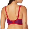 Natori Women’s Natori Yogi Contour Convertible Sports Bra(Jewel Violet/Strawberry)