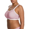 Natori Women’s Natori Yogi Contour Convertible Sports Bra(Pink Velvet Heather/Lght Ivory)
