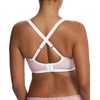 Natori Women’s Natori Yogi Contour Convertible Sports Bra(Pink Velvet Heather/Lght Ivory)