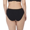 Natori Women’s Pima Bliss French Cut Briefs 3 Pack(Black)