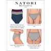 Natori Women’s Pima Bliss French Cut Briefs 3 Pack(Black)