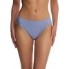 Natori Women’s Pima Bliss French Cut Briefs 3 Pack(Buff/Pink Velvet/Blue Dream)