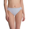 Natori Women’s Pima Bliss French Cut Briefs 3 Pack(Frosted Sky/Blue Mist/Violet Tulip)