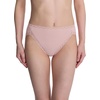 Natori Women’s Pima Bliss French Cut Briefs 3 Pack(Ivry Rse/Sky Green/Delicte Rse)