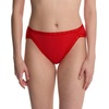 Natori Women’s Pima Bliss French Cut Briefs 3 Pack(Neon Coral/Greystone/Paprika)