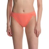 Natori Women’s Pima Bliss French Cut Briefs 3 Pack(Neon Coral/Greystone/Paprika)