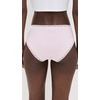 Natori Women’s Pima Bliss French Cut Briefs 3 Pack(Nutmeg/Perfect Pink/Meadow)