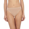 Natori Women’s Pima Bliss French Cut Briefs 3 Pack(Seashell/Lilac Grey/Café)