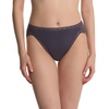 Natori Women’s Pima Bliss French Cut Briefs 3 Pack(Twilight Haze/Purple Pearl/Greystone)