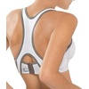 Natori Women’s Power Yogi High Impact Underwire Racerback Sport Bra(White/Grey)
