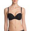 Natori Women’s Pure Luxe Strapless Contour Underwire(Black)