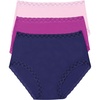 Natori Women’s Bliss Cotton Full Brief 3 Pack