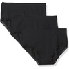 Natori Women’s Bliss Full Brief 3-Pack(Black)