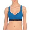 Natori Women’s Dynamic Convertible Contour Sport Bra(Imperial Blue/Black)