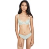 Natori Women’s Flora Contour Underwire(Aqua Grey)