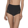Natori Women’s Plush: High Rise Thong(Black)