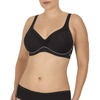 Natori Women’s Zen Contour Convertible Sport Bra(Black/Lead)