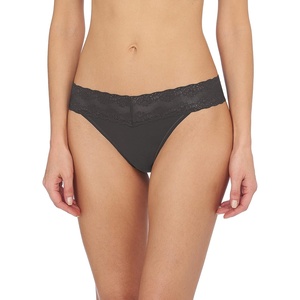 Natori Women’s Bliss Perfection One Size Thong 3Packs DK Grey