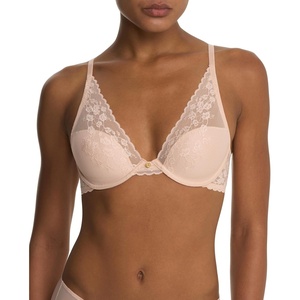 Natori Women’s Cherry Blossom Convertible Contour Bra(Cameo Rose)