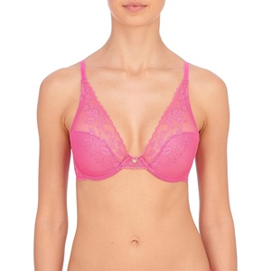 Natori Women’s Cherry Blossom Convertible Contour Bra(Rosebloom)